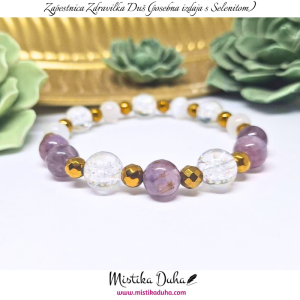 Zapestnica Zdravilka Duš (posebna izdaja s Selenitom)